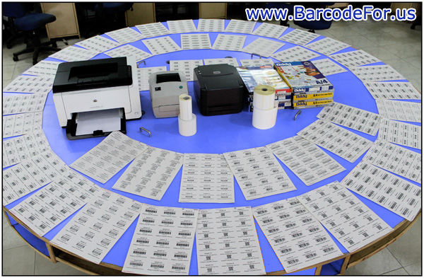 Bulk Barcodes with Constant Value