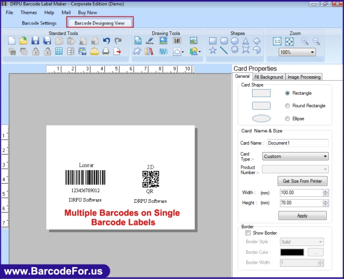 Generate Multiple barcode Images